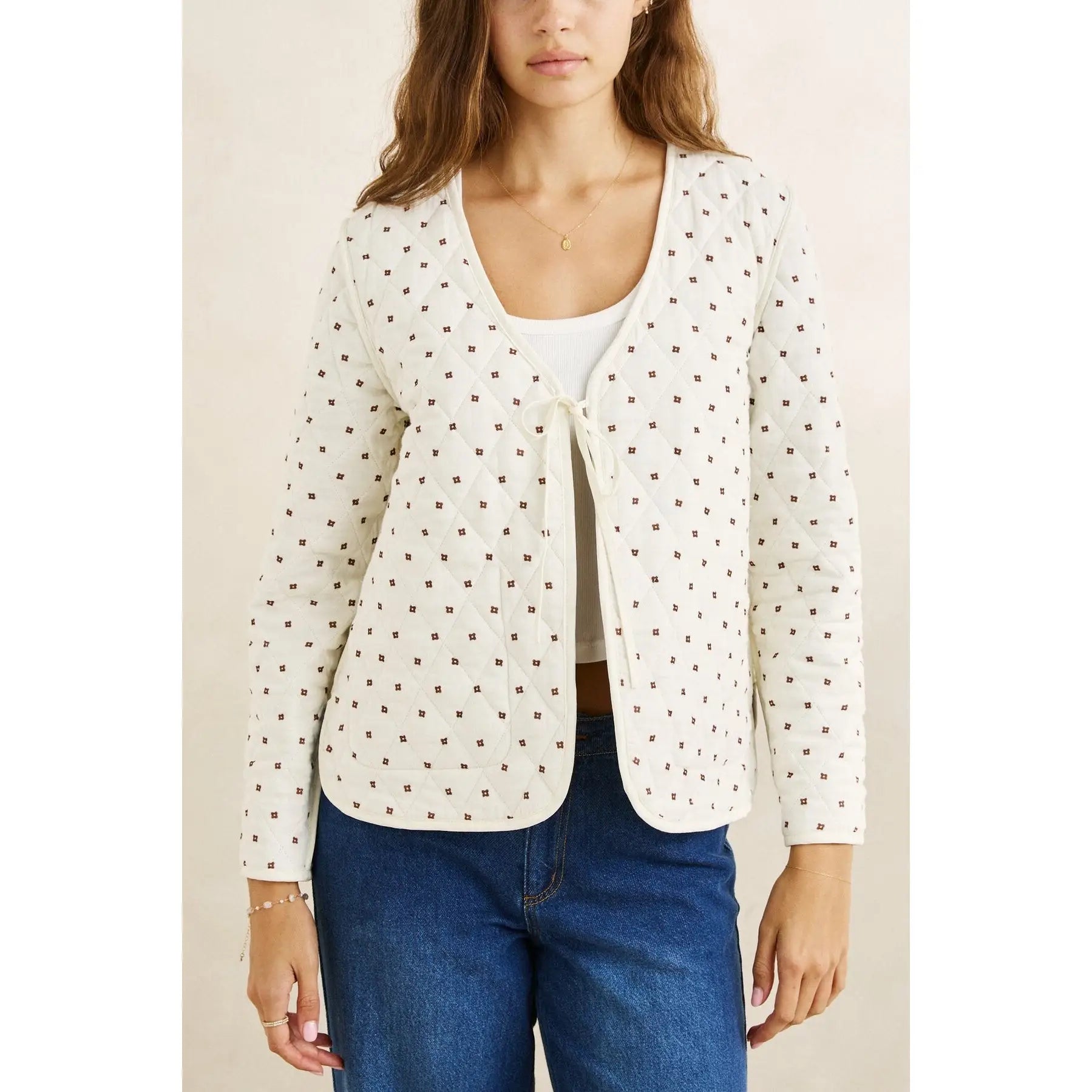 Rhythm London Check Reversible Quilted Jacket