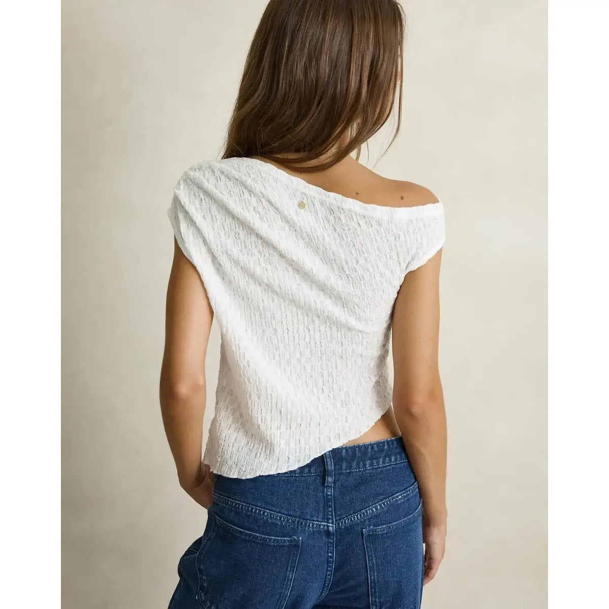 Rhythm Maya Lace Asymmetric Top