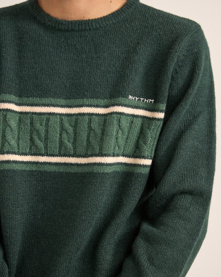Rhythm Mohair Stripe Knit