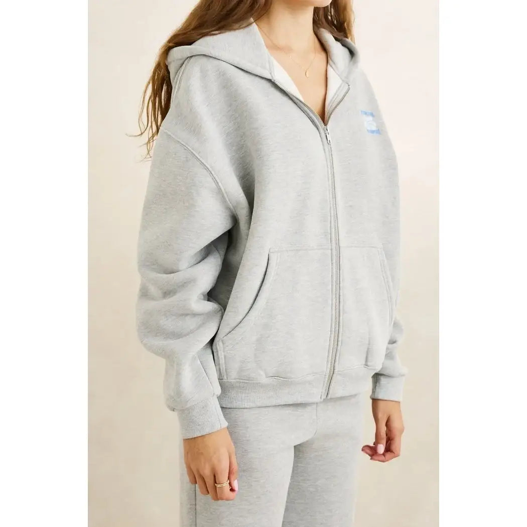Rhythm Oceanside Zip Through Fleece