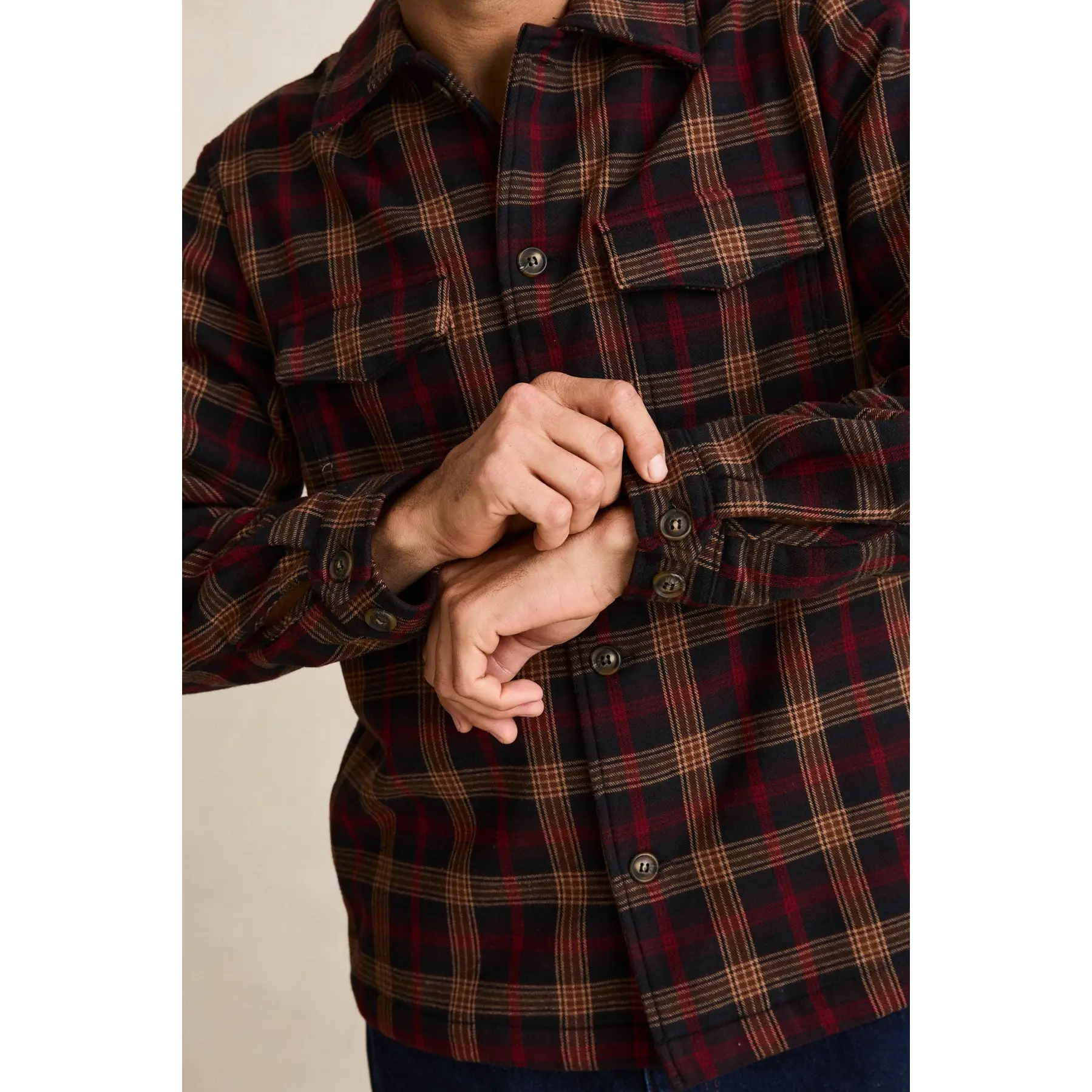 Rhythm Polar Bond Flannel Shirt