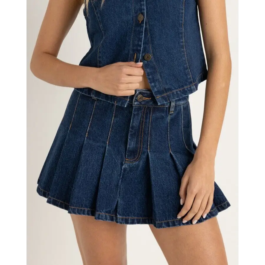 Rhythm Remi Pleated Skirt