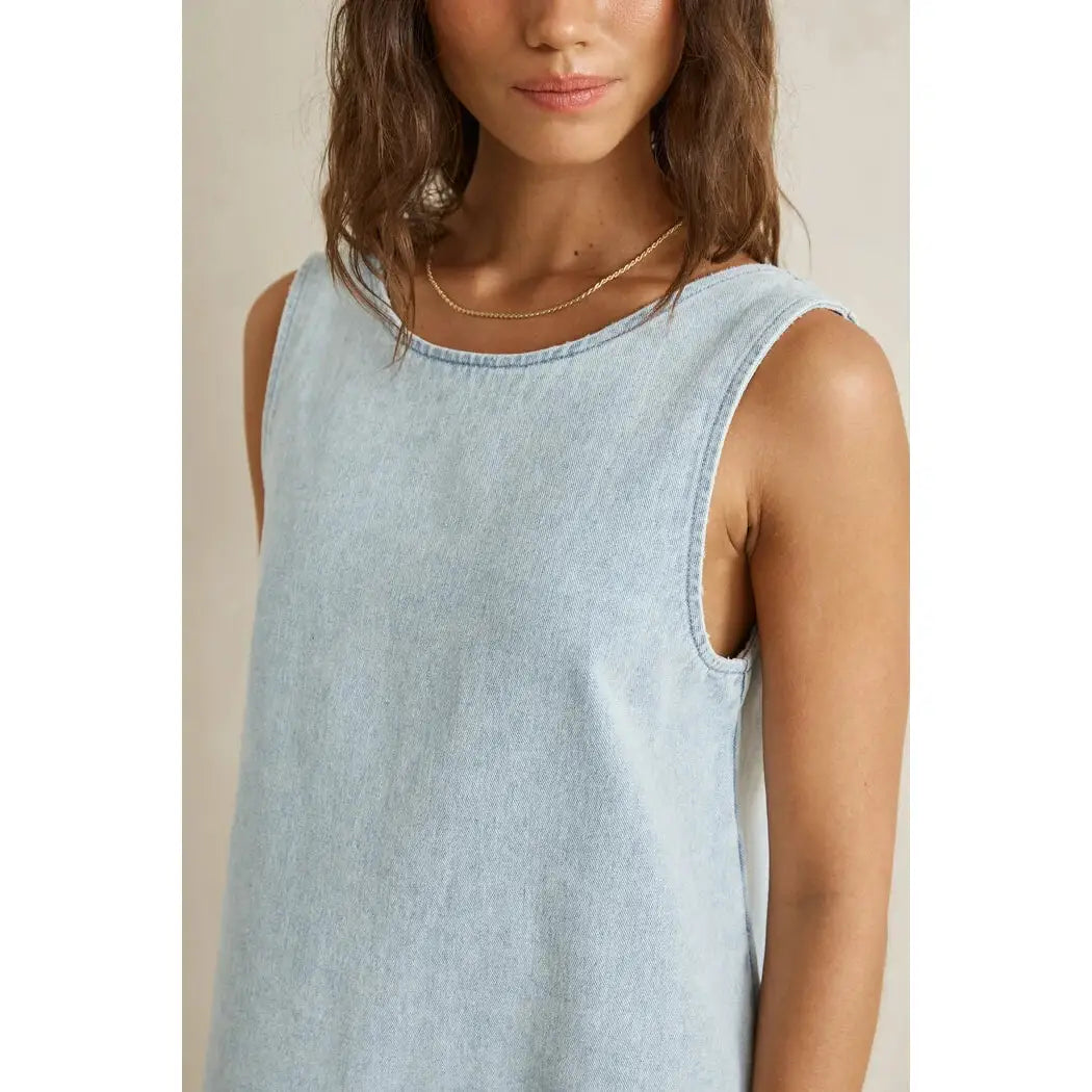 Rhythm Riley Denim Mini Dress