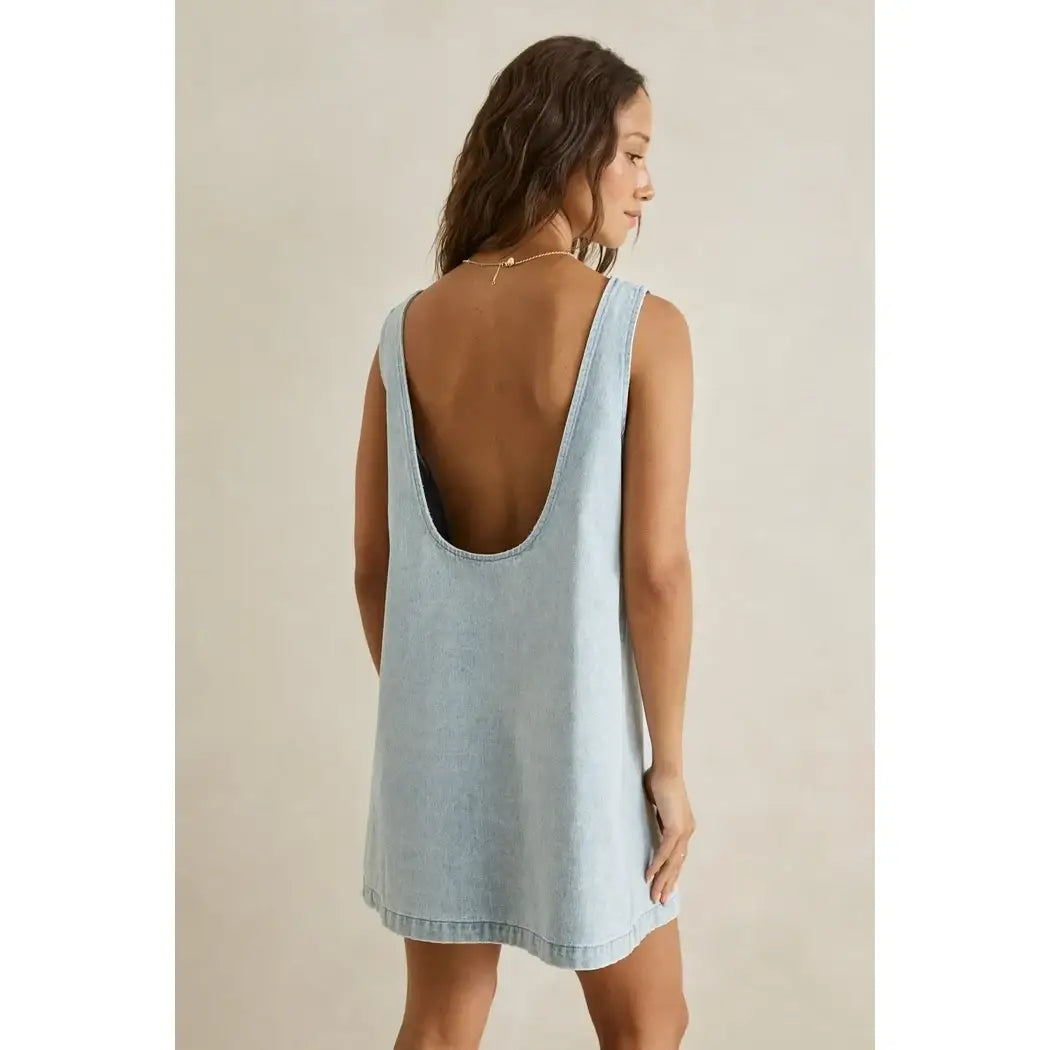 Rhythm Riley Denim Mini Dress