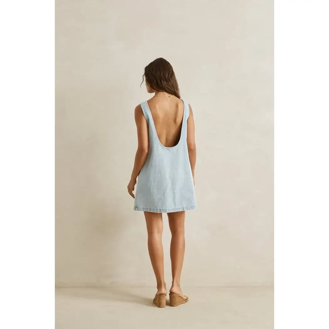 Rhythm Riley Denim Mini Dress