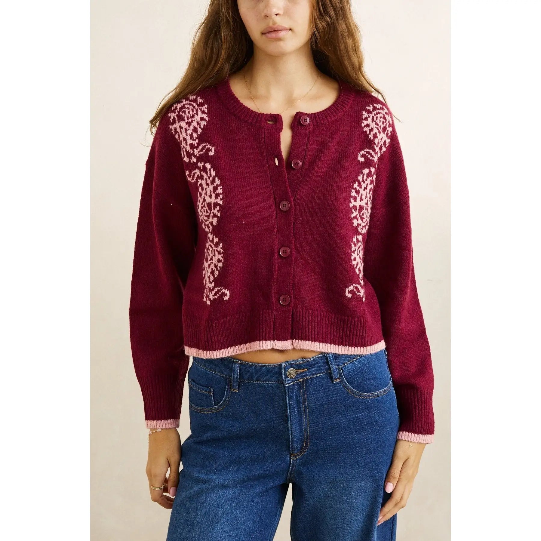 Rhythm Sandy Crop Cardigan