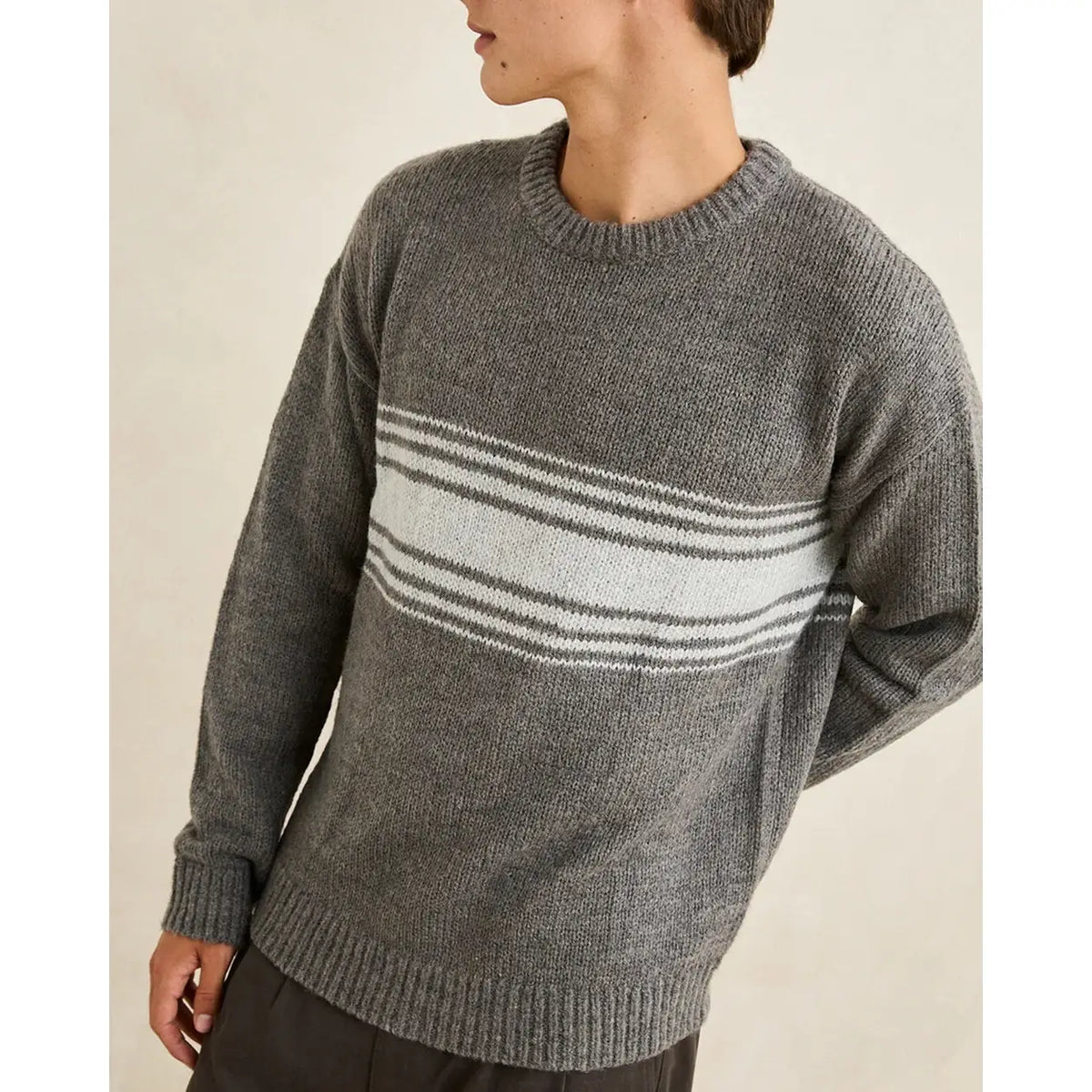 Rhythm Strata Knit - Charcoal