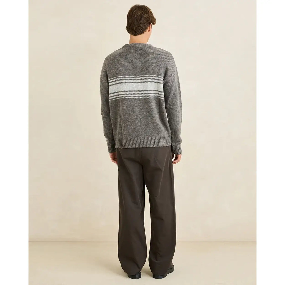 Rhythm Strata Knit - Charcoal