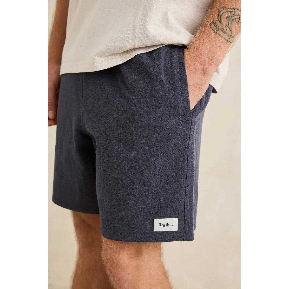 Rhythm Textured Linen Jam Shorts