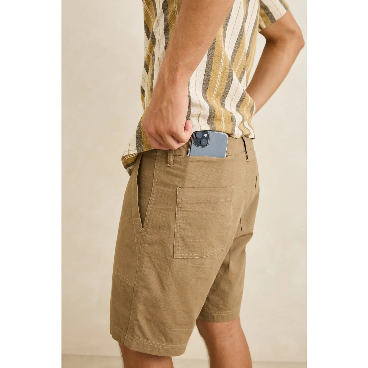 Rhythm Worn Path Ripstop Shorts - Fatigue