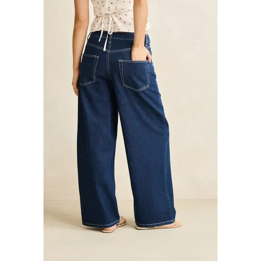 Rhythm Zali Boyfriend Jeans - Indigo