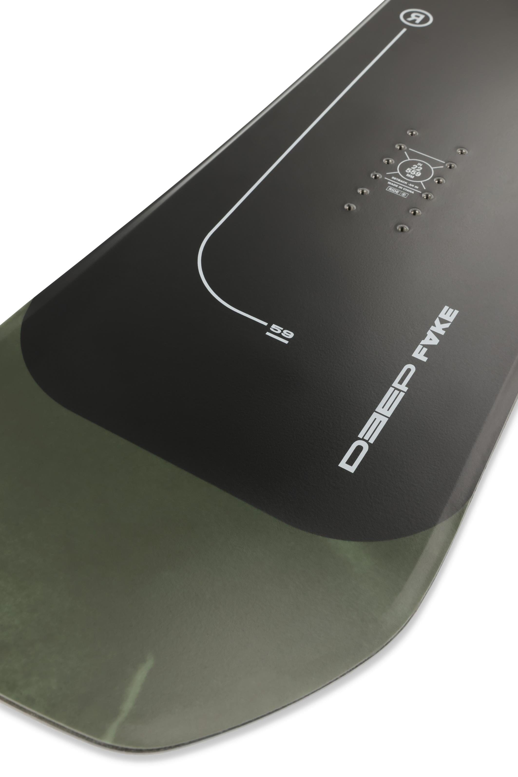 Ride Deep Fake Wide Snowboard 2025