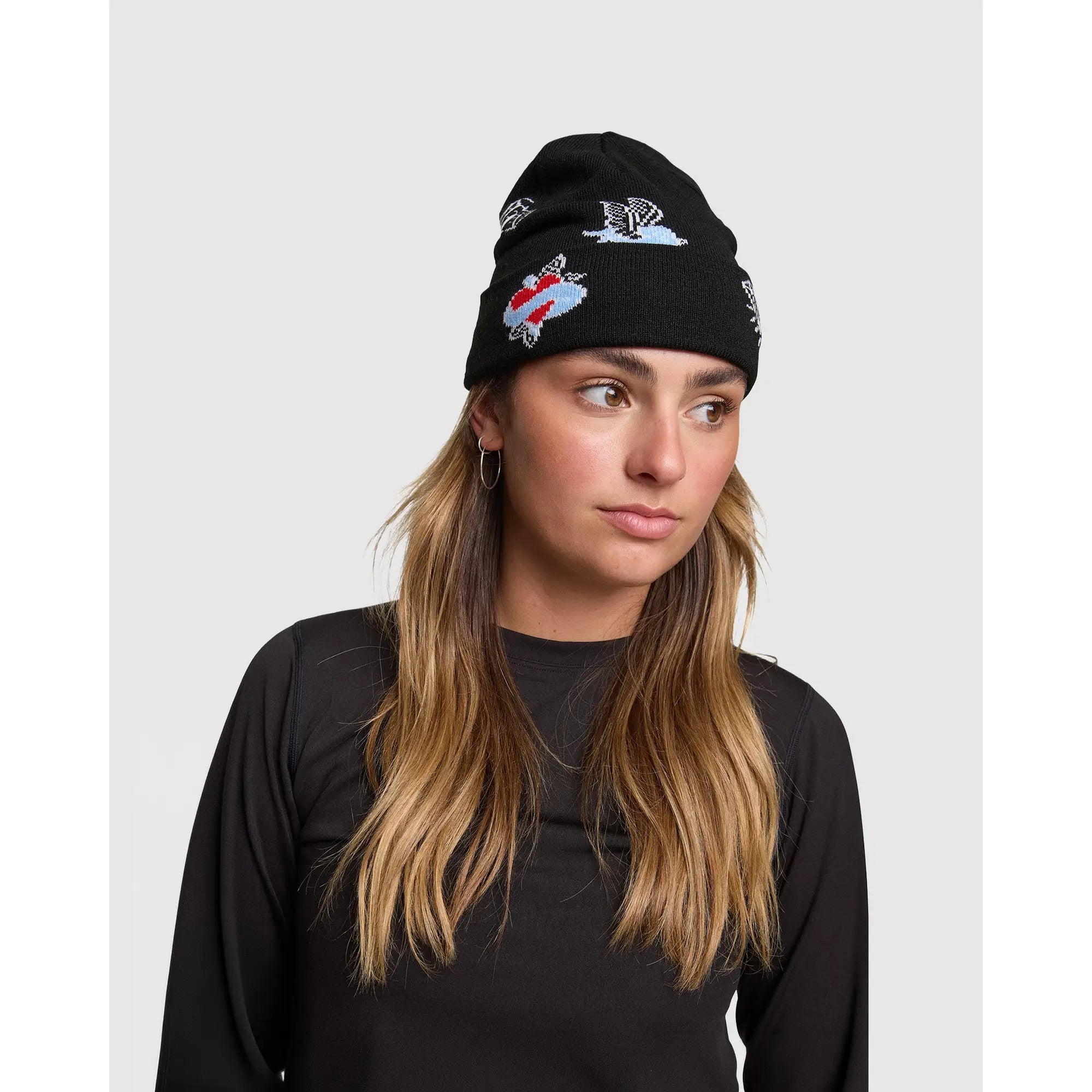 Rojo Blue Bird Dayz Beanie