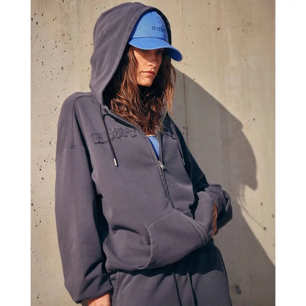 Roxy This Way Zip Thru Sweatshirt