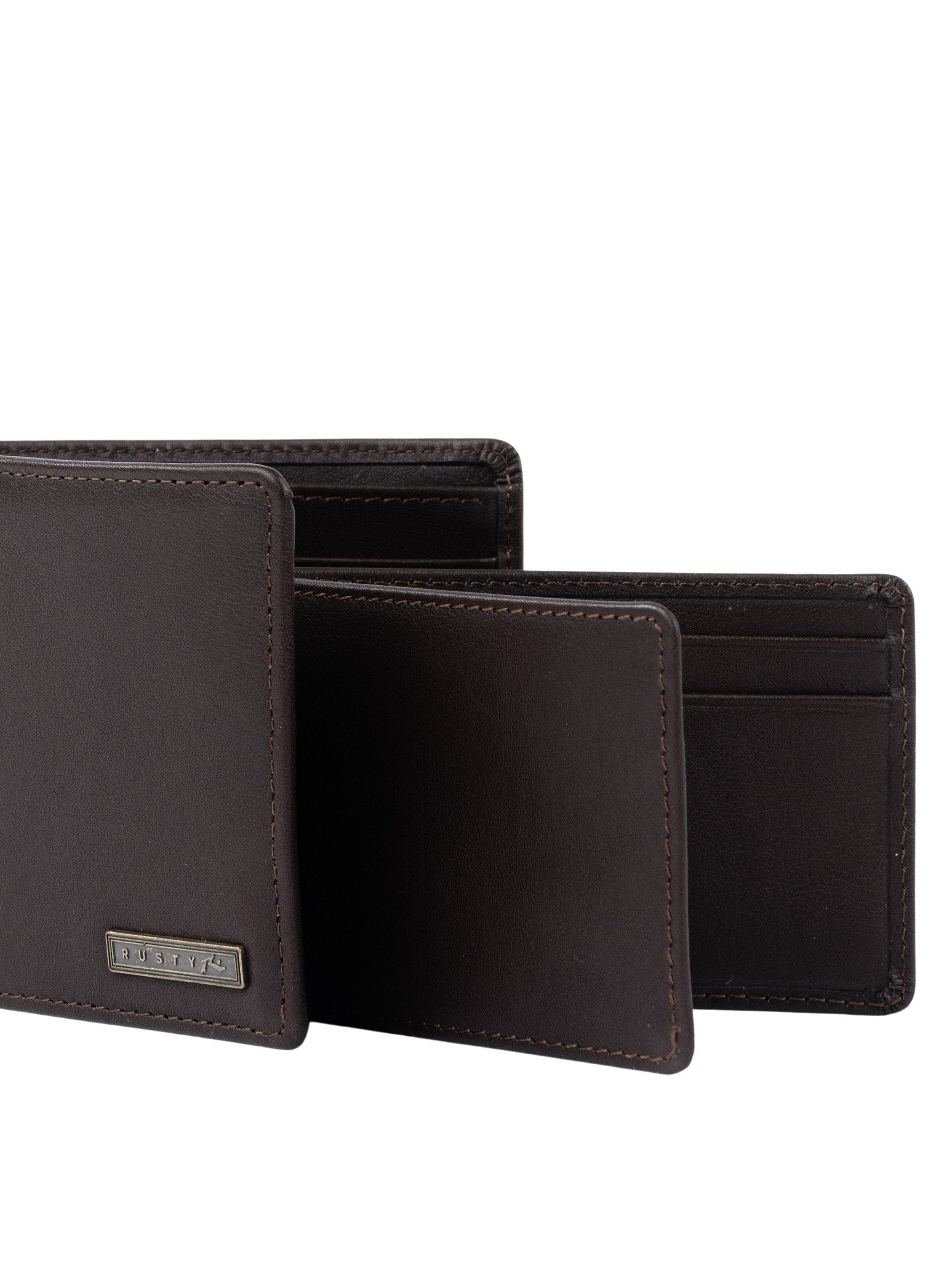 Rusty High River 2 Leather Wallet 