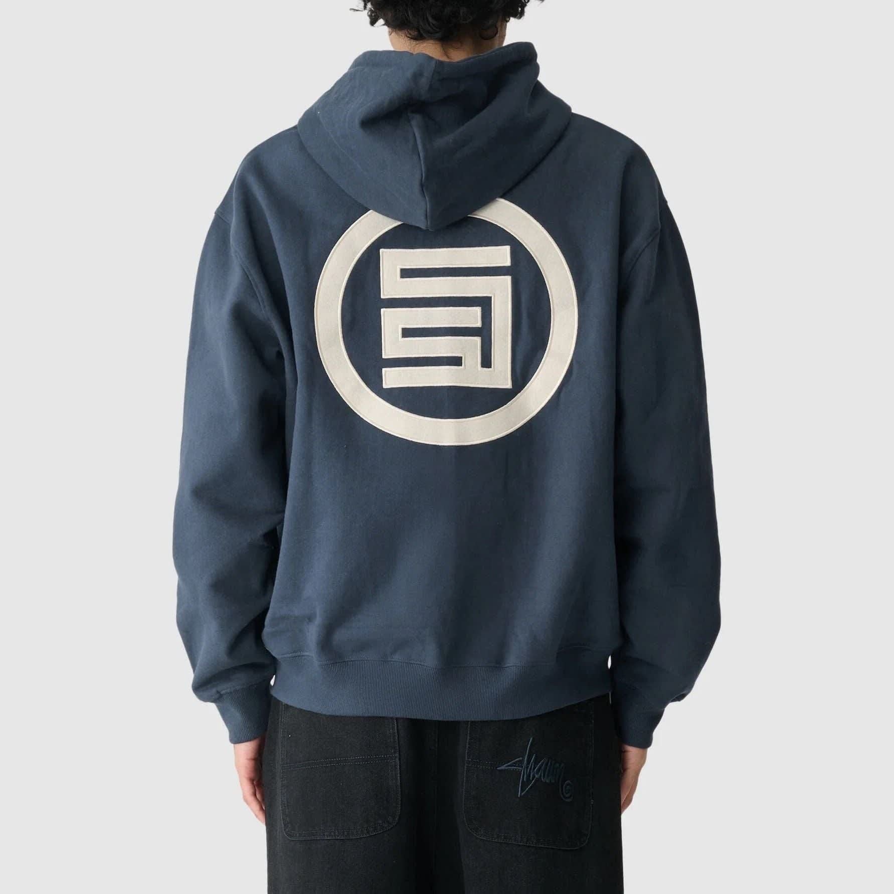 S Double Applique Zip Thru Hood 