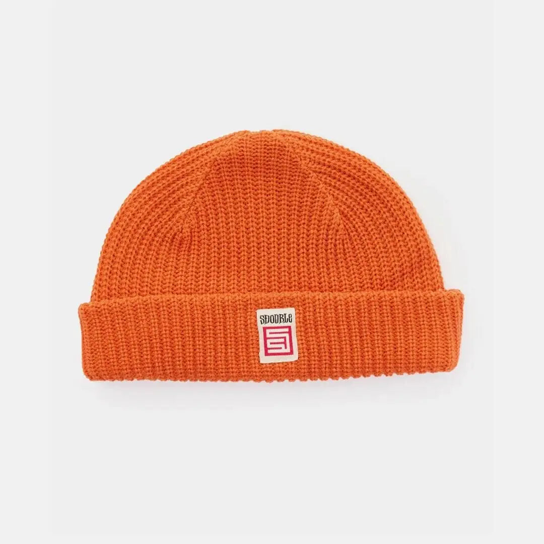 S Double Red Cube Low Beanie