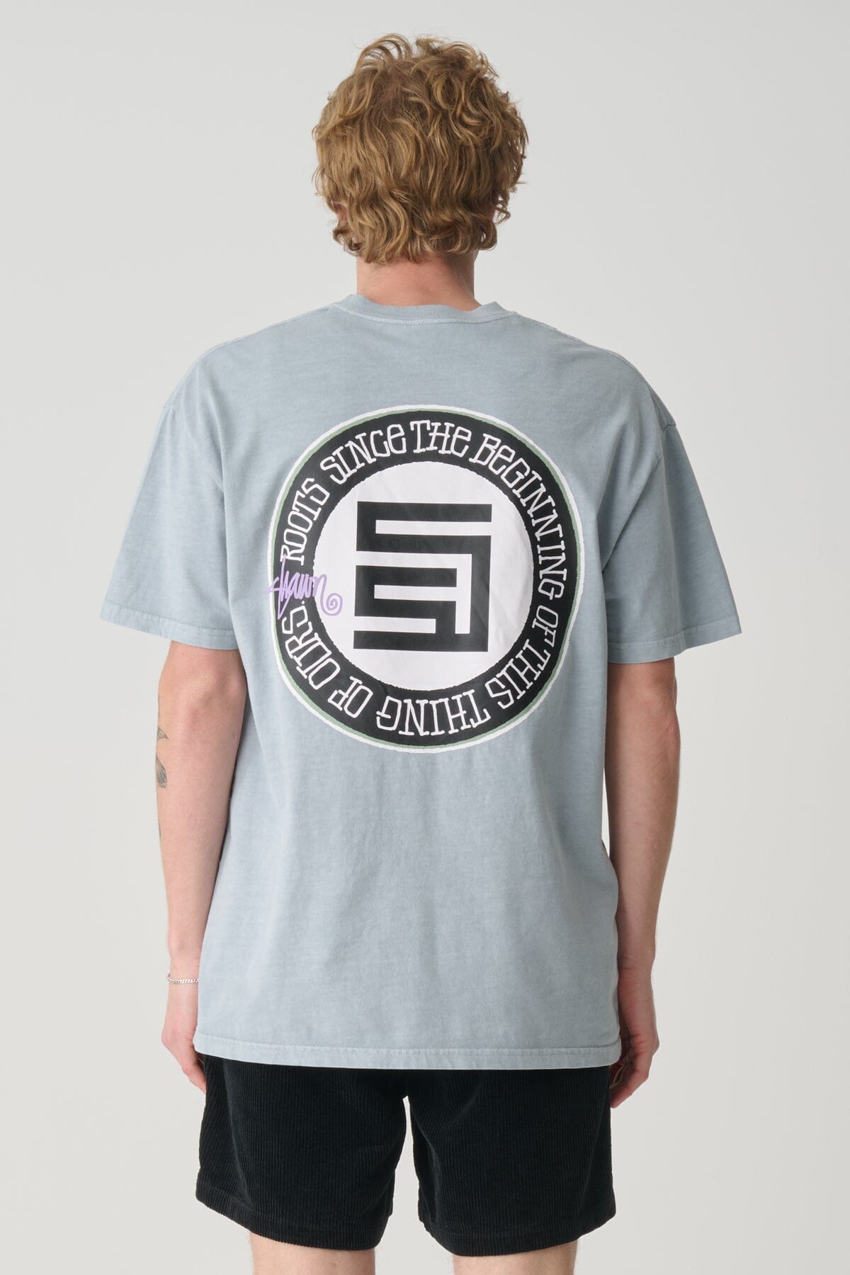 S Double Roots Dot T Shirt 