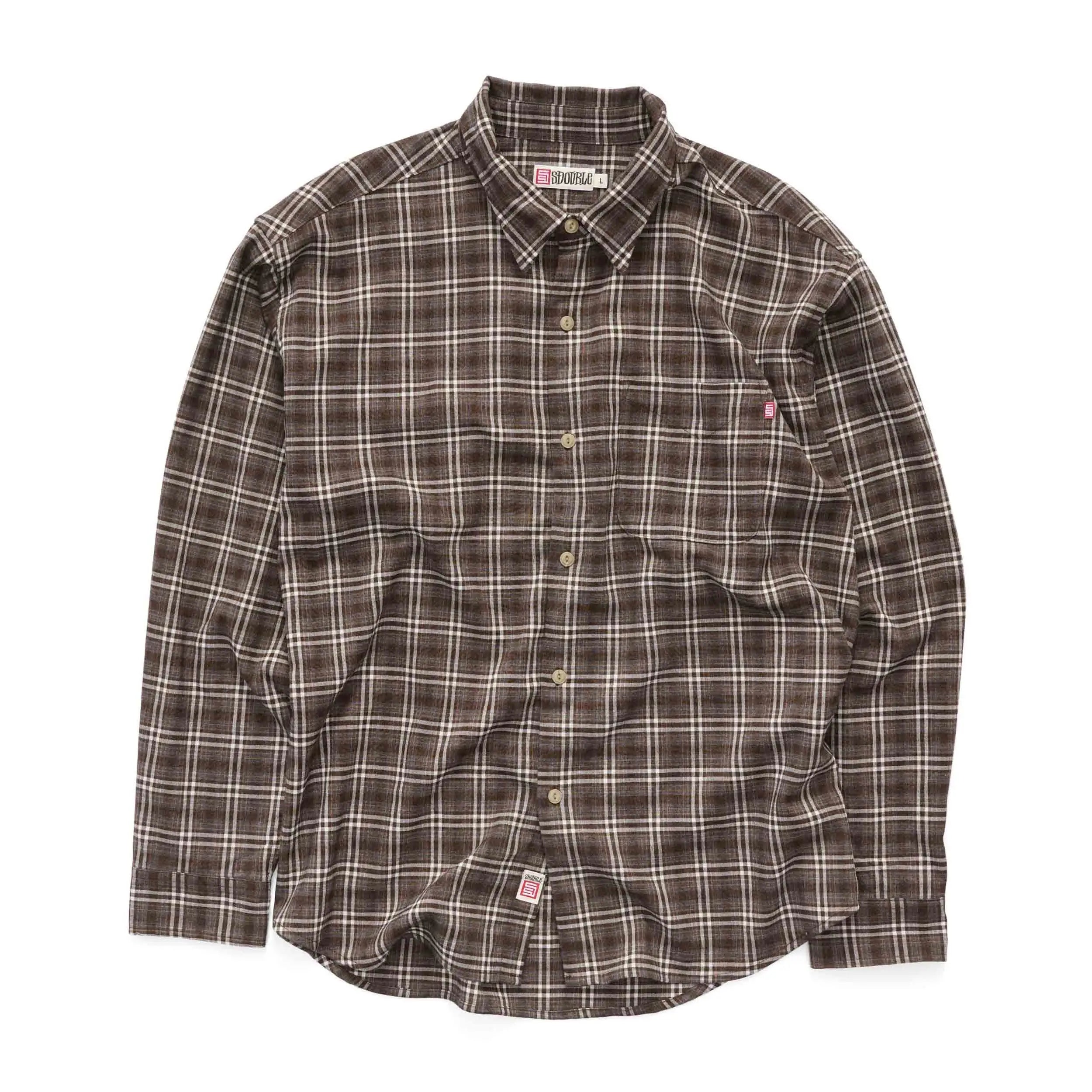 S Double Surface Plaid Shirt