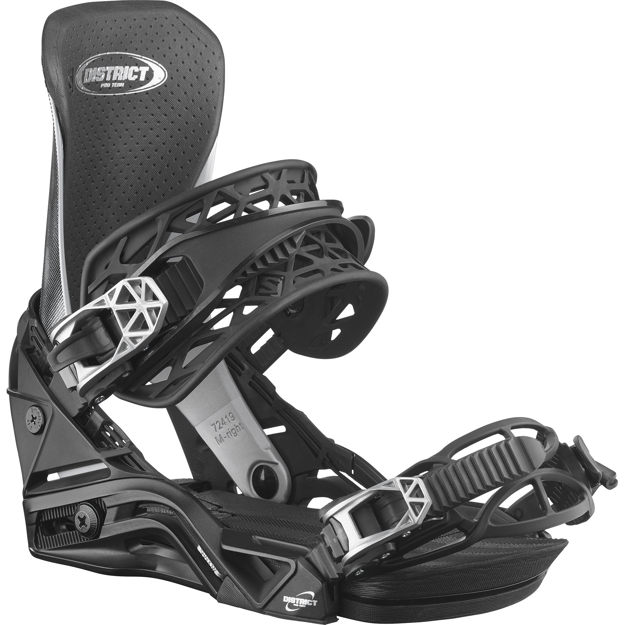 Salomon District Pro Team Snowboard Bindings 2025