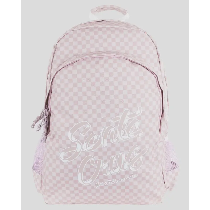 Santa Cruz Ribbon Script Checkerboard Backpack