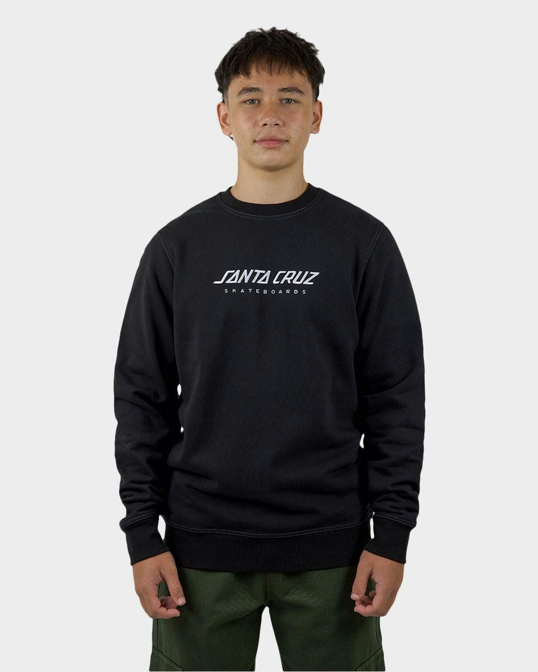 Santa Cruz Solid Strip Front Crew