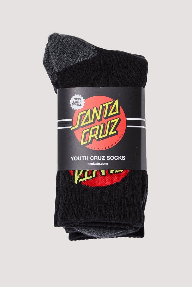 Santa Cruz Classic Dot Youth Socks 4-Pack