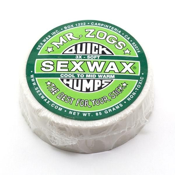 SEXWAX QUICK HUMPS SURFBOARD WAX Grn 