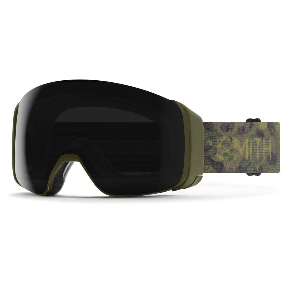 Smith 4D MAG Snow Goggles 2024 Vintage Camo ChromaPop Sun Black 12% VLT / Chromapop Storm Blue Sensor Mirror 55% VLT 