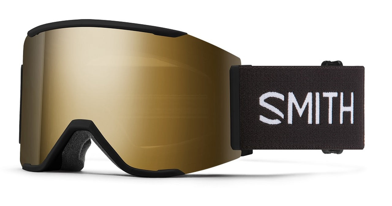 Smith Squad MAG Snow Goggles 2023 Black / CP Sun Black Gold Mirror 