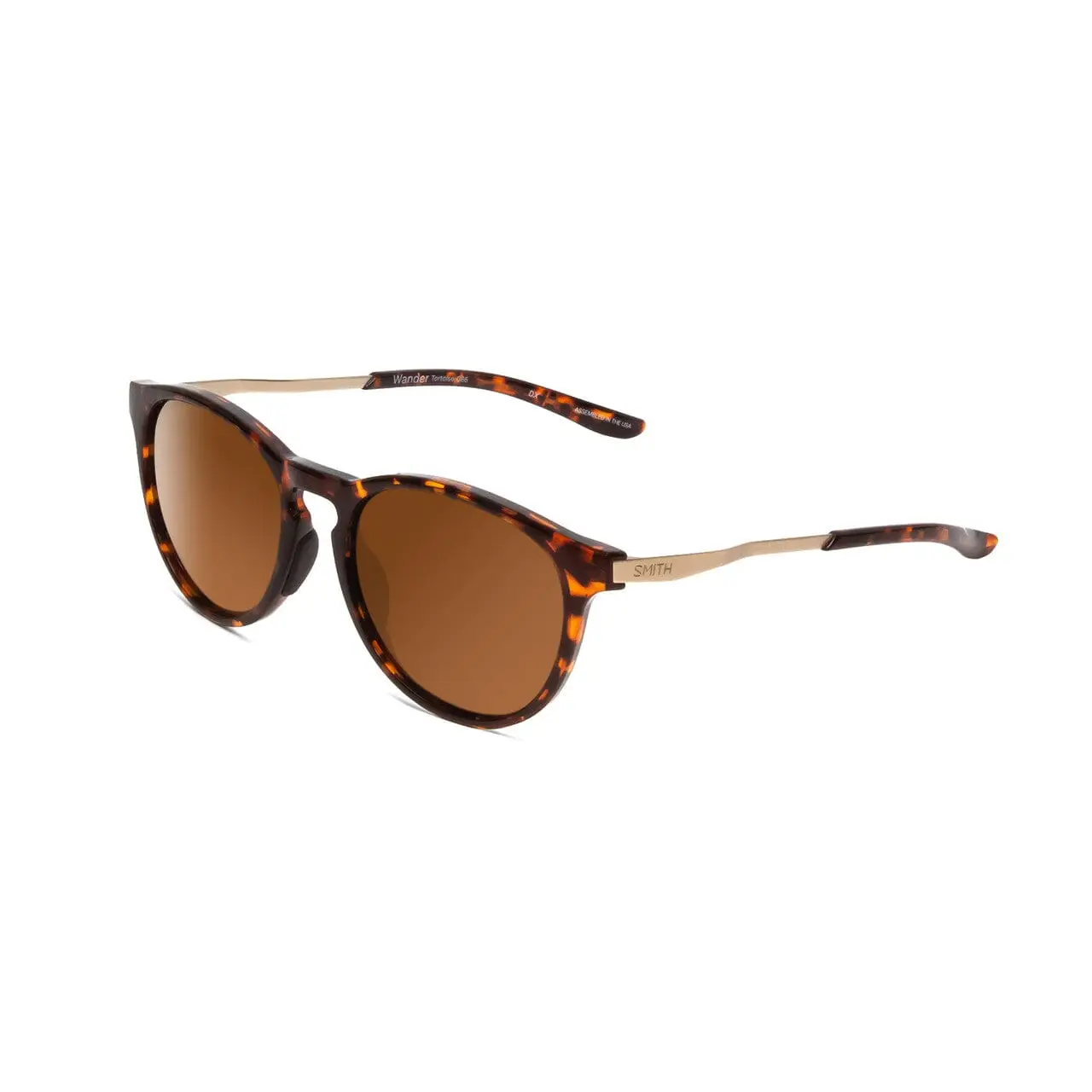 Smith Wander Polarised Sunglasses Tortoise / CP Polarised Brown 