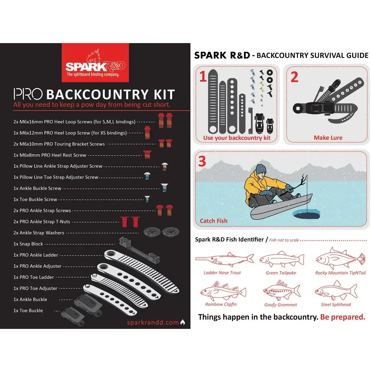 Spark Backcountry Pro Kit 2025