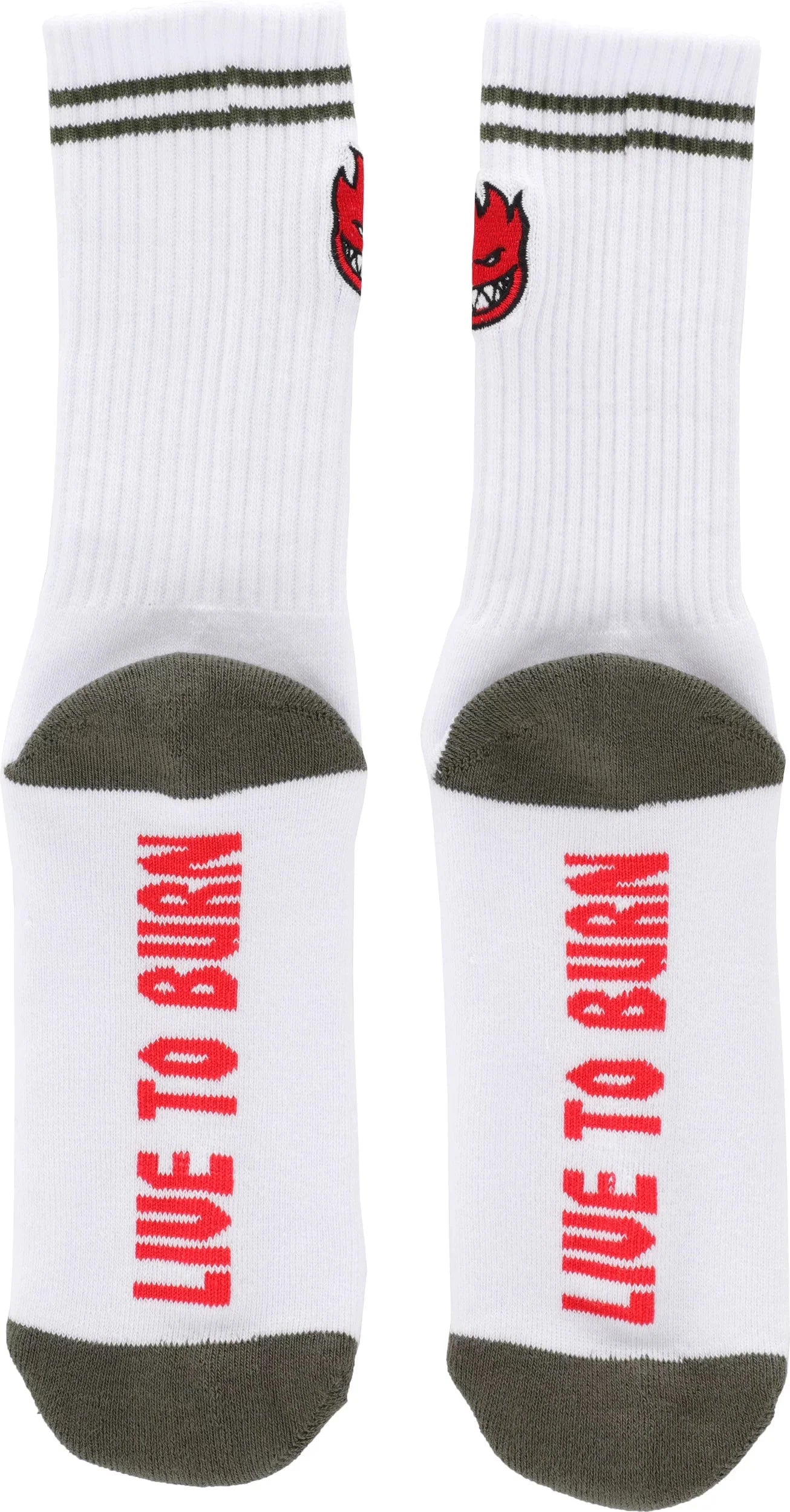 Spitfire Bighead Fill Embroidered Sock 