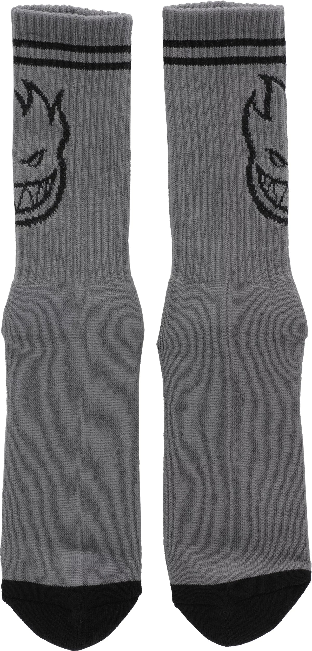 Spitfire Bighead Socks - Charcoal / Black