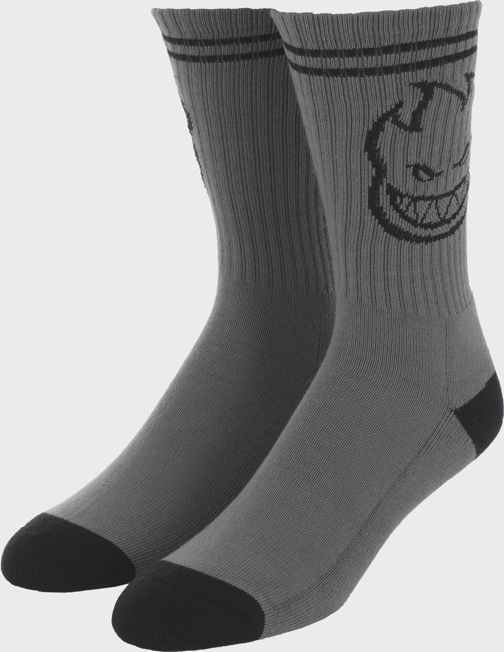 Spitfire Bighead Socks - Charcoal / Black