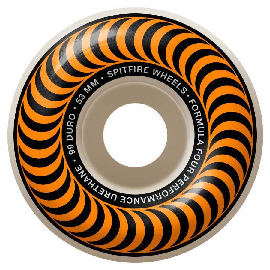 Spitfire F499 Classic Wheels - Orange