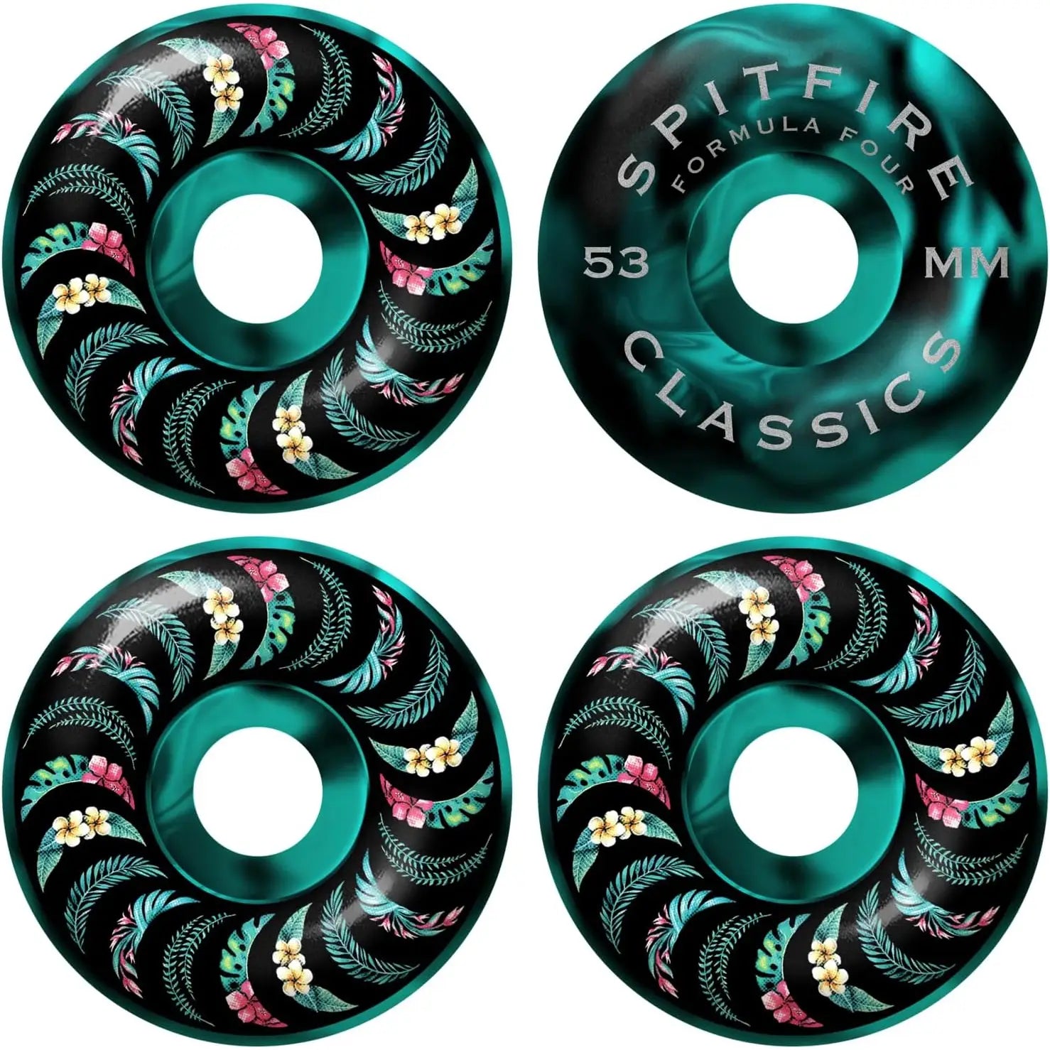 Spitfire F499 Floral Classic Skate Wheels