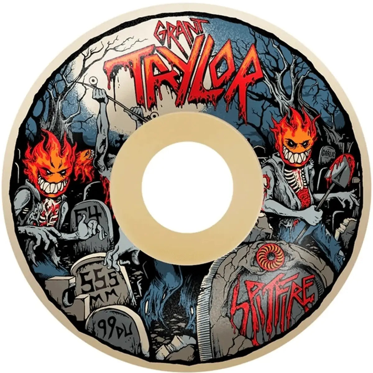 Spitfire F499 Grant Taylor Undead Radial Wheels