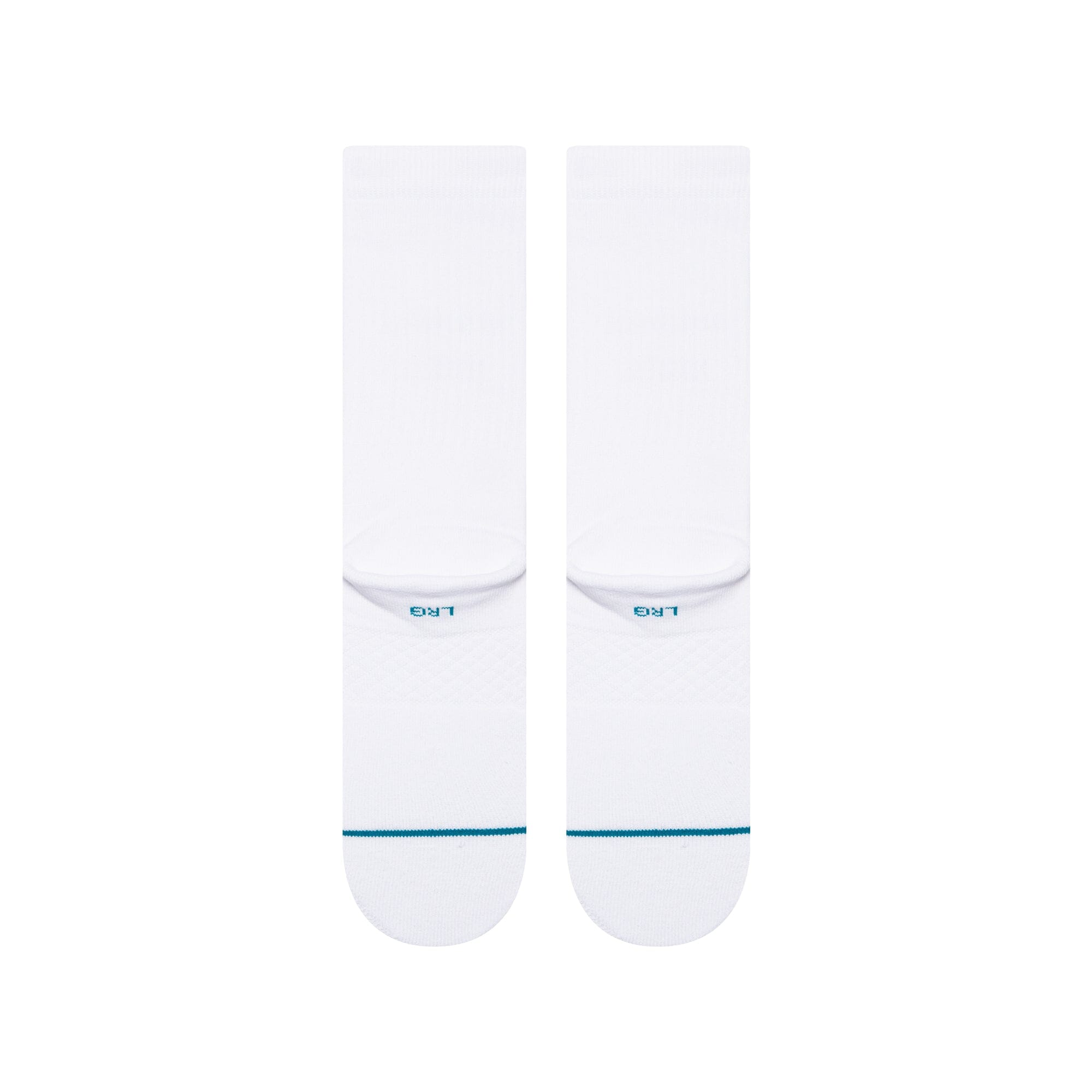 Stance Icon Crew Socks - White / Black