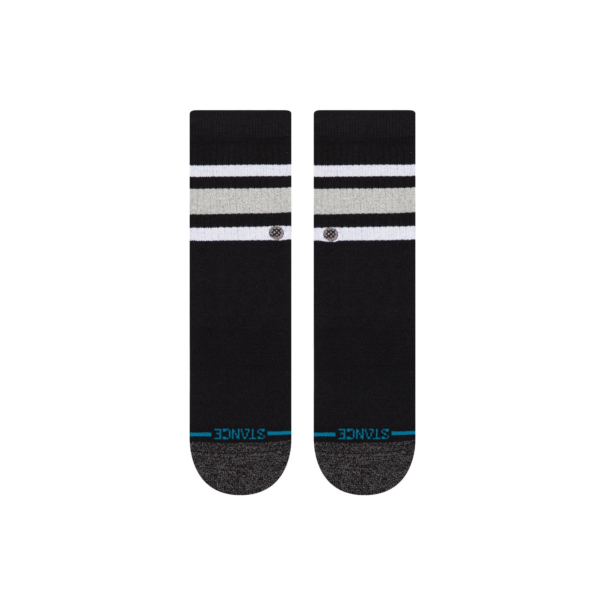Stance Youth Boyd Cotton Crew Socks - Black