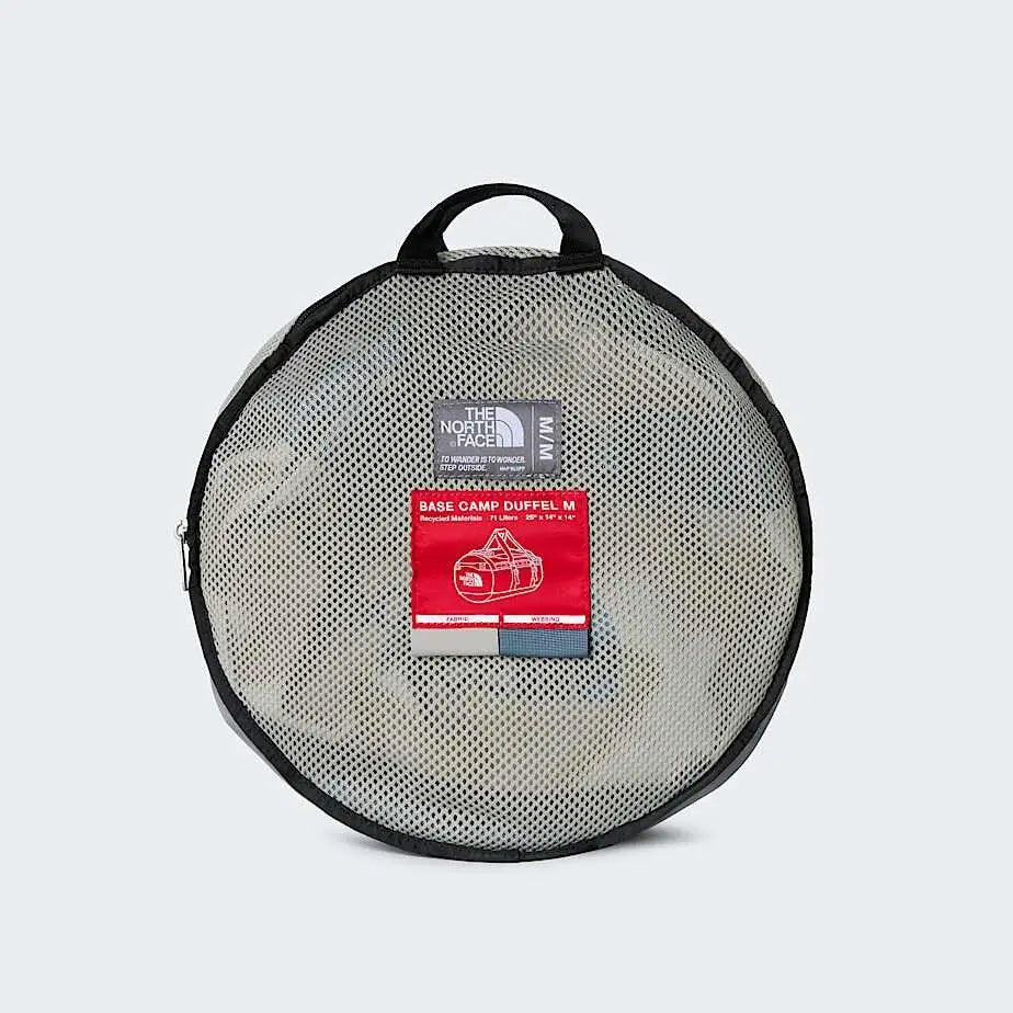 The North Face Base Camp Medium Duffel Bag - Stone Slab / Granite Grey / Desert Stone