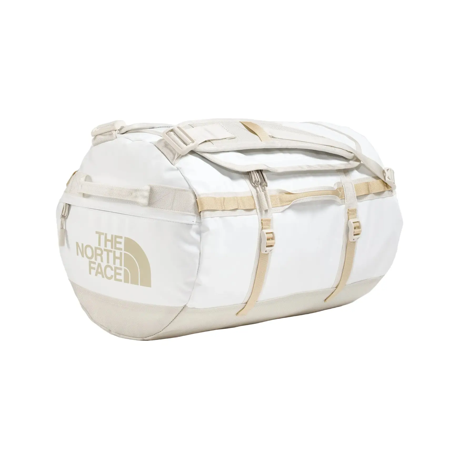 The North Face Base Camp Small Duffel Bag - White Ash / Calac