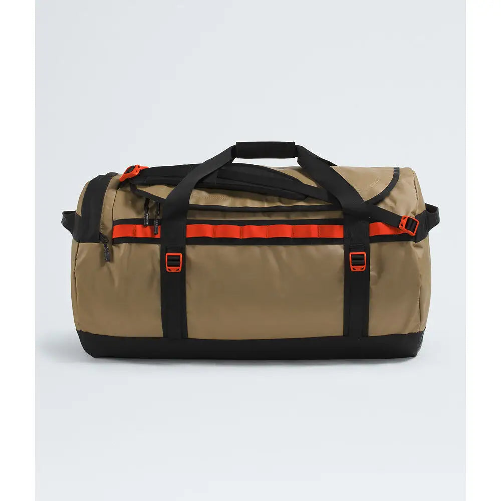 The North Face Camp Large Duffel Bag - Cedar / TNF Black / Lava Red
