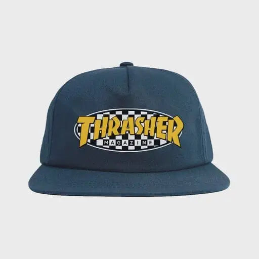 Thrasher Checkered Oval Snapback