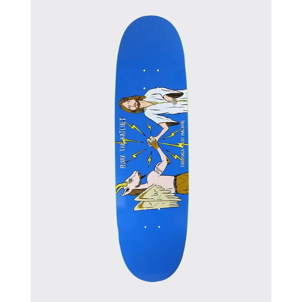 Toy Machine x Thrasher Bury the Hatchet Skate Deck