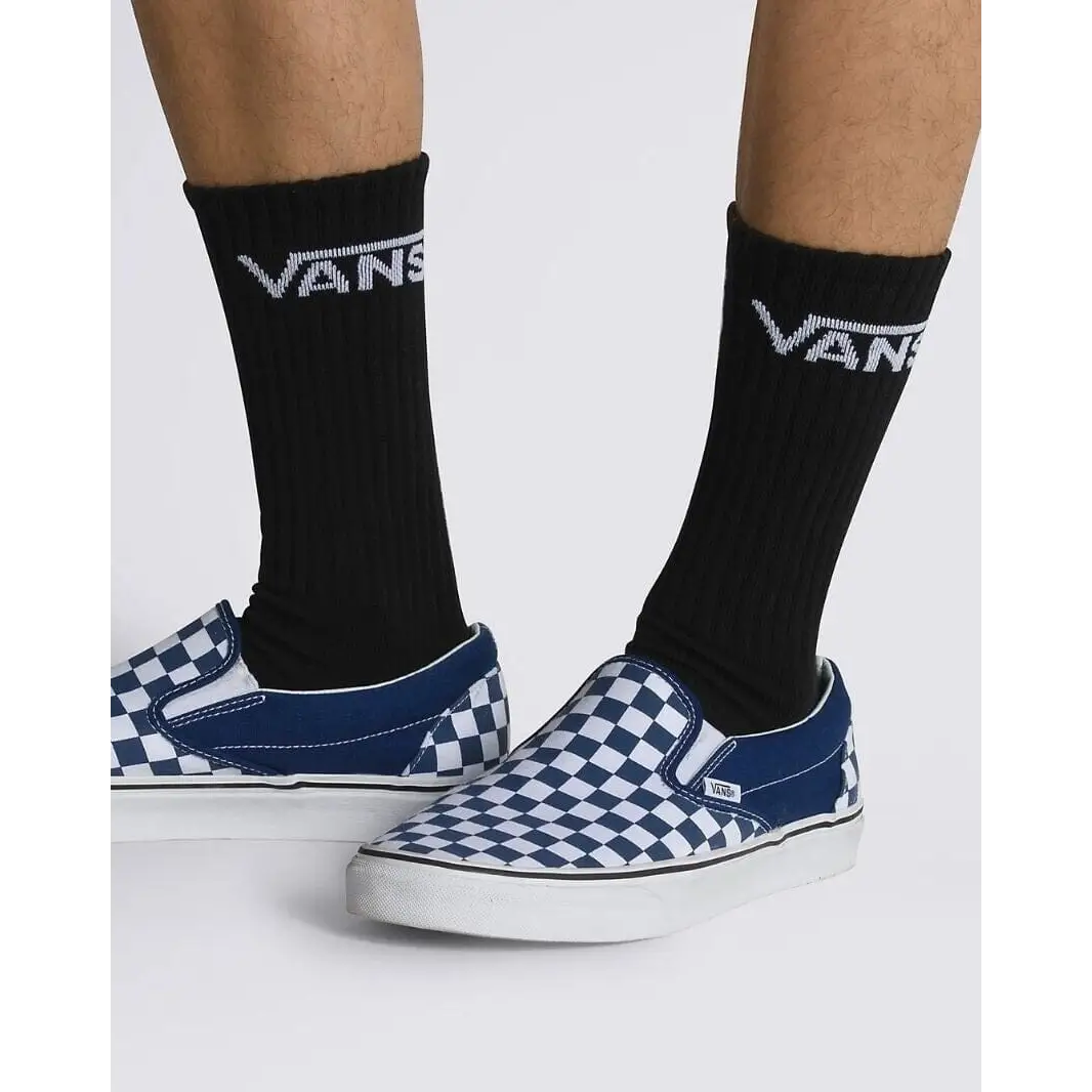 Vans Classic Crew Socks 3-Pack - Black