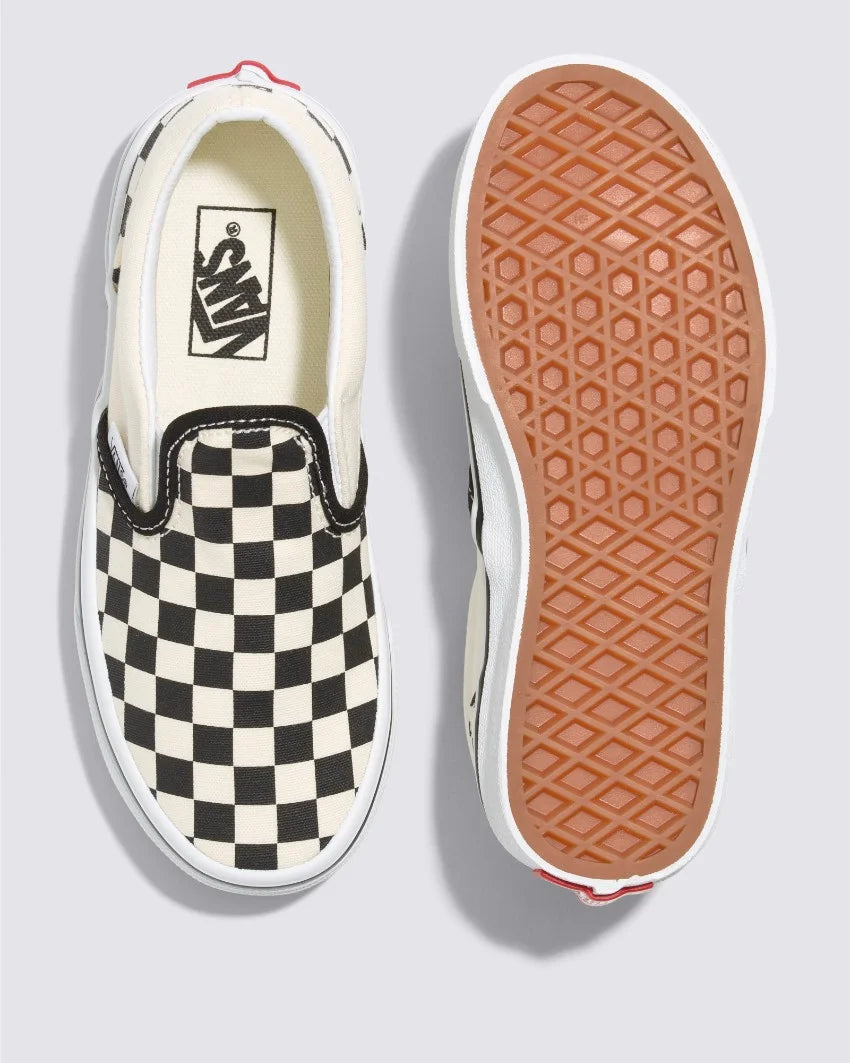 Vans Classic Slip On Checkerboard  Shoes - Youth