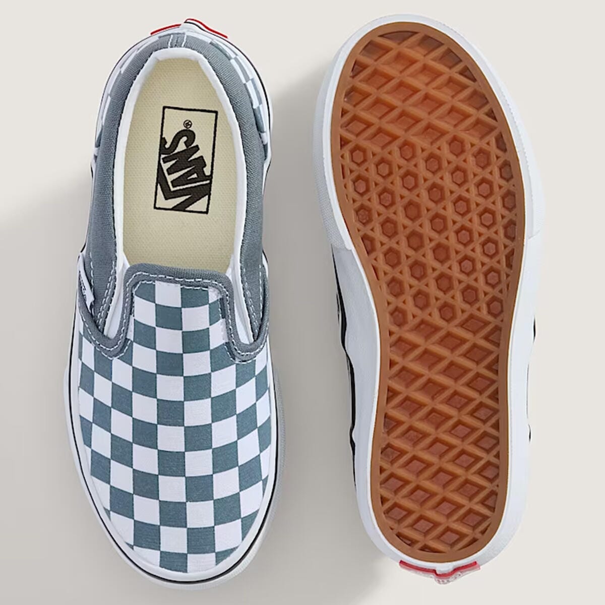 Vans Classic Slip-On Colour Theory Checkerboard Youth Shoes