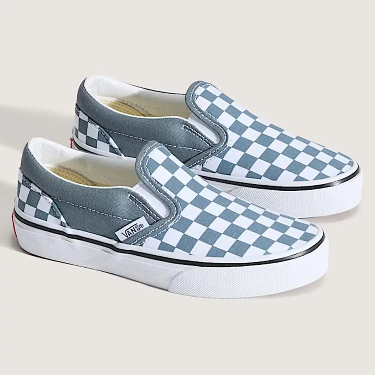 Vans Classic Slip-On Colour Theory Checkerboard Youth Shoes