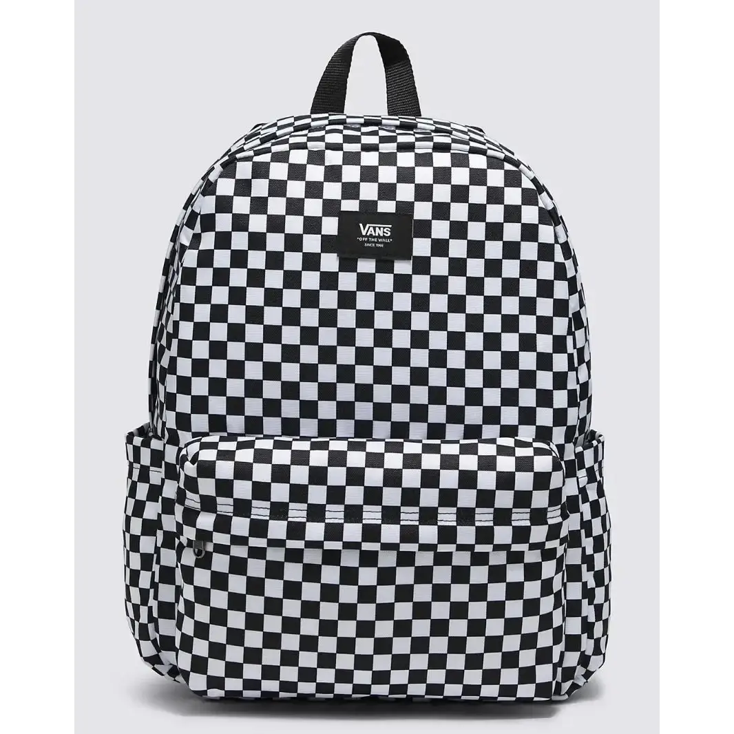 Vans Old Skool Check Backpack - Black / White